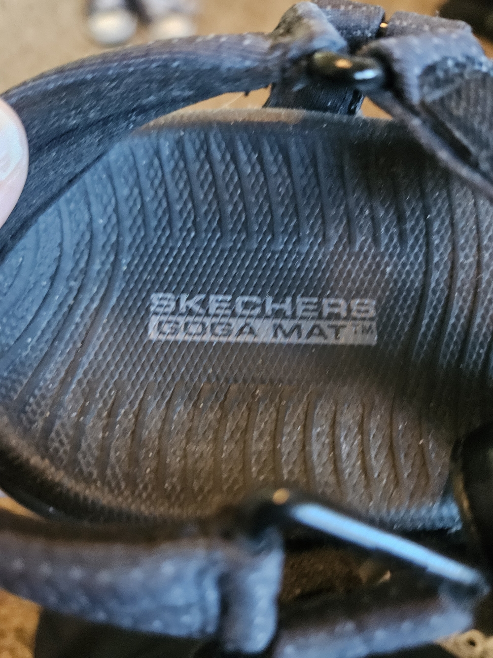 Skechers Navy Adjustable Strap Sport Sandals - Picture 2 of 3